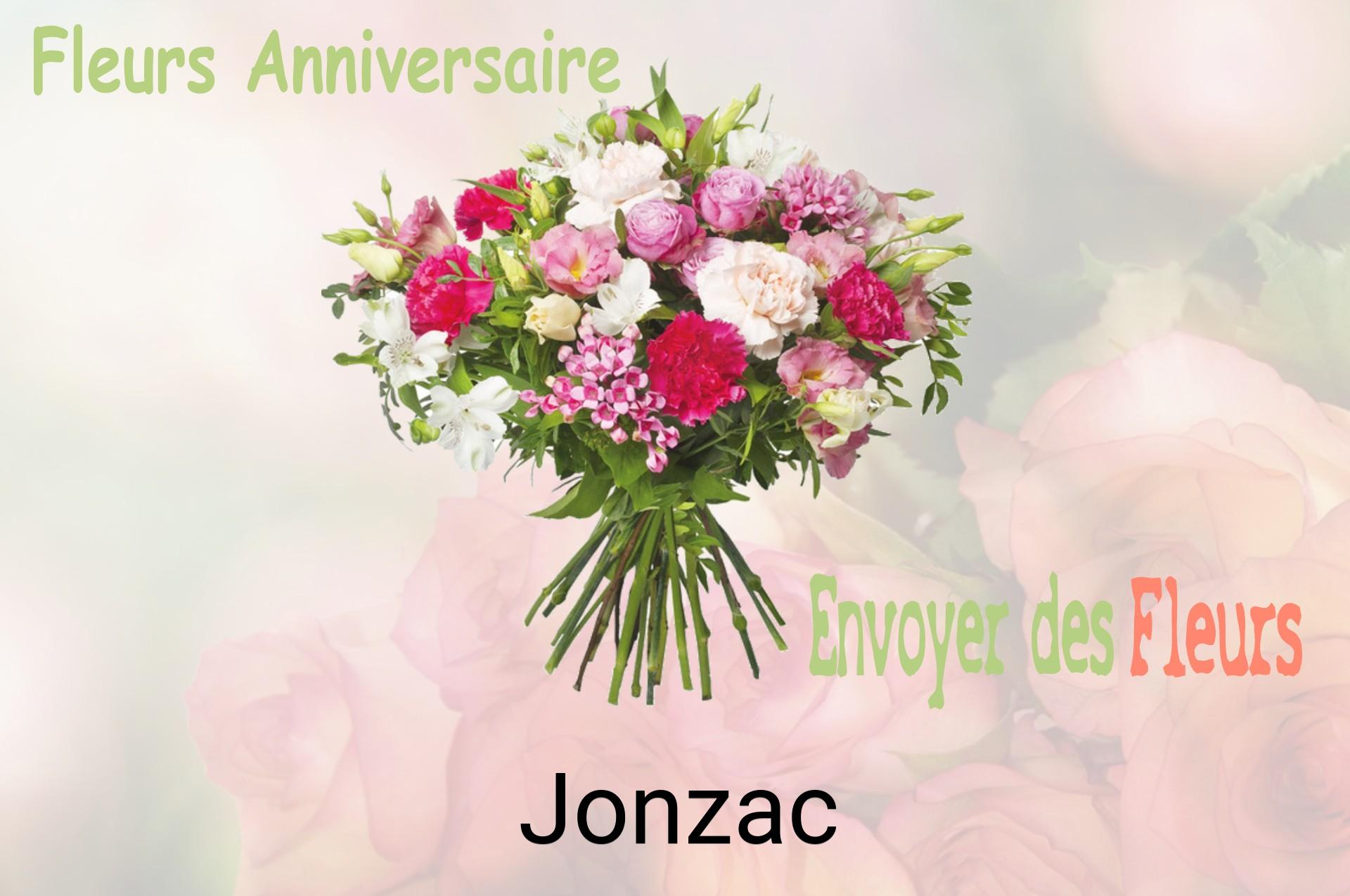 Bouquet de fleurs d’anniversaire livré à Jonzac