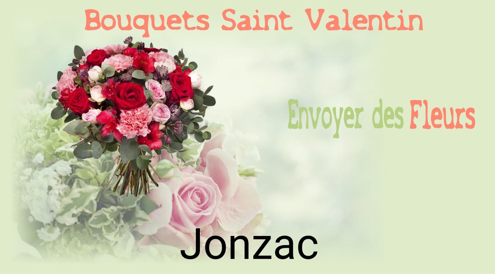 Roses de Saint-Valentin livrées à Jonzac